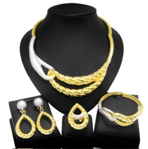 Dubai Gold Jewelry Set