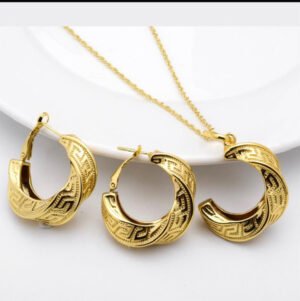 Diana Earrings and Pendant