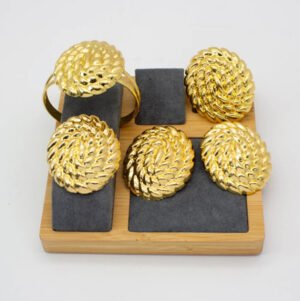 Oval Shaped Jewelry Set